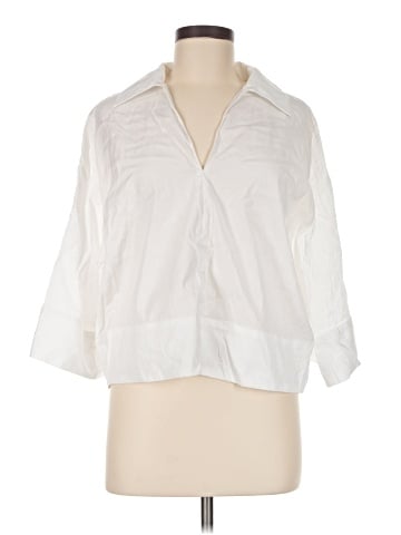 Banana Republic 3/4 Sleeve Button-Down Shirt (view 1)