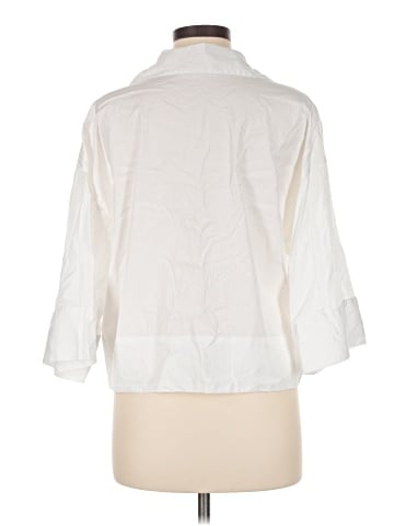 Banana Republic 3/4 Sleeve Button-Down Shirt (view 2)
