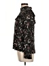 Hinge 100% Viscose Paisley Black Long Sleeve Blouse Size L - photo 5