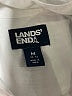 Lands' End 100% Lyocell White Long Sleeve Blouse Size M - photo 7