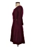 BCX Solid Burgundy Casual Dress Size XXS - photo 5