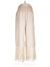 Shein 100% Polyester Ivory Casual Pants Size 12 - photo 1