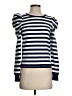 Only Stripes Blue Pullover Sweater Size S - photo 1