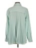 Tuckernuck 100% Polyester Green Long Sleeve Blouse Size S - photo 2