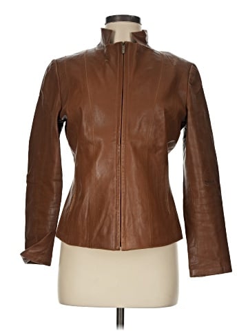 Cole Haan Leather Jacket (view 1)