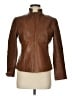Cole Haan 100% Leather Brown Leather Jacket Size 6 - photo 1