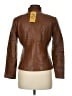 Cole Haan 100% Leather Brown Leather Jacket Size 6 - photo 2