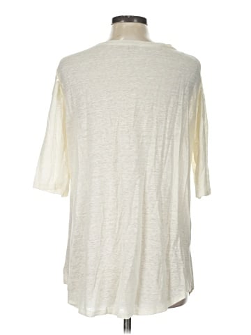 Bordeaux 3/4 Sleeve Top (view 2)