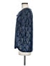 JM Collection Blue 3/4 Sleeve Top Size M - photo 5