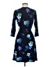 Leota Blue Casual Dress Size M - photo 2