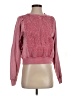 Pilcro 100% Cotton Paisley Pink Pullover Sweater Size XS - photo 1