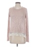 Hippie Rose 100% Acrylic Pink Pullover Sweater Size XS - photo 1