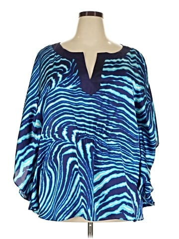 Jones New York Signature 3/4 Sleeve Blouse (view 1)