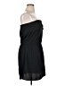 Speed Control Solid Black Cocktail Dress Size L - photo 4