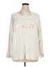 Misia Silver Sweatshirt Size 1X - photo 1