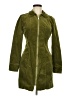 7 For All Mankind Green Coat Size 6 - photo 1