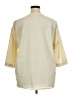 Unbranded Ivory 3/4 Sleeve Blouse Size XL - photo 2