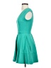 Bar III Solid Teal Cocktail Dress Size XS - photo 5