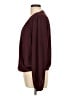 Nine Britton Burgundy Long Sleeve Blouse Size L - photo 5