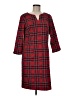 Talbots Plaid Red Casual Dress Size 8 - photo 1
