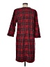 Talbots Plaid Red Casual Dress Size 8 - photo 2