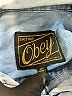 Obey 100% Cotton Blue Long Sleeve Button-Down Shirt Size XS - photo 7