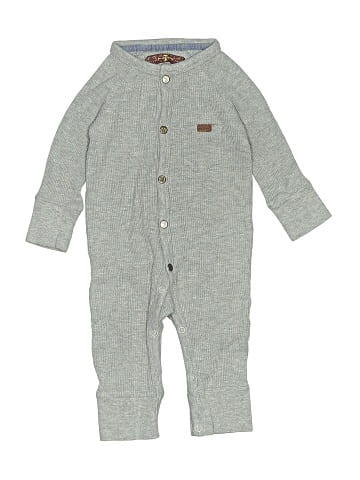 7 For All Mankind Long Sleeve Onesie (view 1)