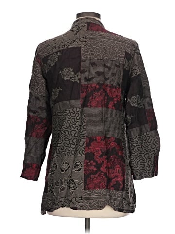 Chico's Design 3/4 Sleeve Button-Down Shirt (view 2)