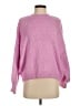 Pink Rose 100% Polyester Pink Pullover Sweater Size S - photo 1