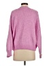 Pink Rose 100% Polyester Pink Pullover Sweater Size S - photo 2