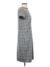 Max Studio Houndstooth Gray Casual Dress Size S - photo 4