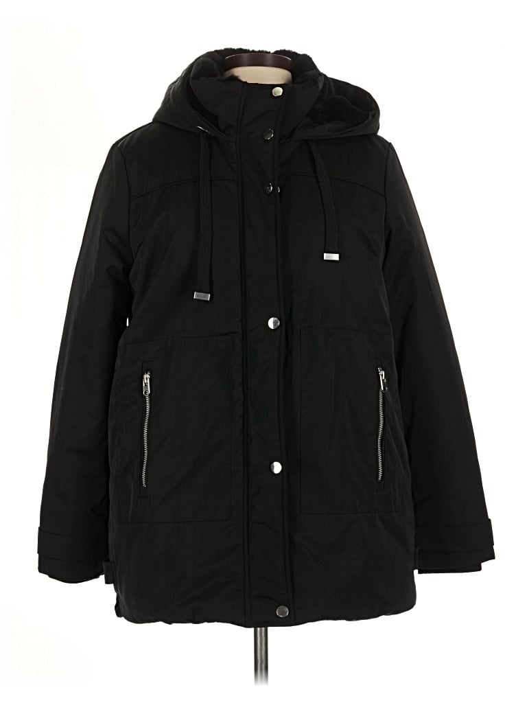 Pre-owned Dex Coat In Black