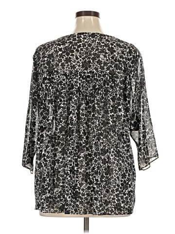 MICHAEL Michael Kors 3/4 Sleeve Blouse (view 2)