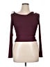 DAZY Burgundy Long Sleeve Top Size XL - photo 1