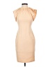 Calvin Klein Solid Tan Cocktail Dress Size 2 (petite) - photo 1