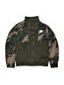 Nike 100% Polyester Camo Green Track Jacket Size 7 - photo 1
