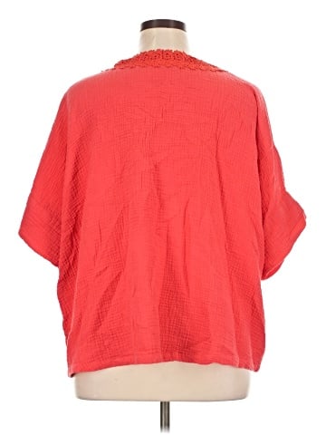 Jones New York Short Sleeve Blouse (view 2)