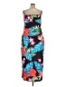 Assorted Brands Tropical Black Casual Dress Size XXL - photo 2
