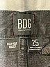BDG 100% Cotton Black Jeans Size 25 waist - photo 4