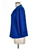 CeCe Blue 3/4 Sleeve Blouse Size L - photo 5
