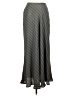 Kenar Chevron-herringbone Gray Formal Skirt Size 4 - photo 1