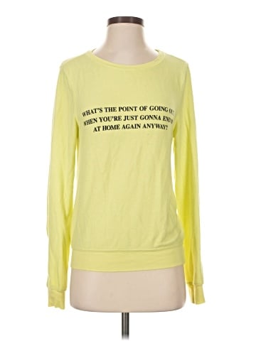 Wildfox Long Sleeve Top (view 1)