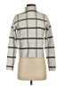 Max Studio Plaid Ivory Turtleneck Sweater Size S - photo 1