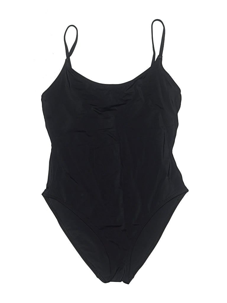 Pre-owned Andie One Piece Swimsuit In Black