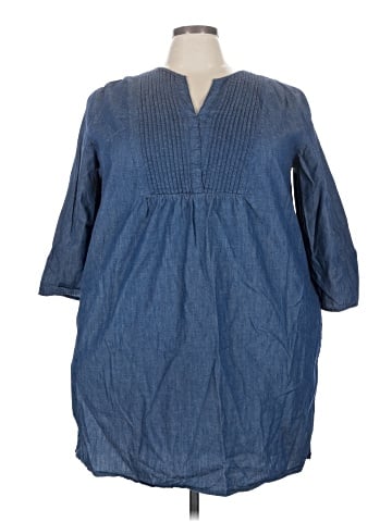 Woman Within Casual Dress (view 1)
