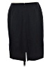 Tahari by ASL Solid Black Formal Skirt Size 10 - photo 2