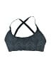 Onzie Chevron-herringbone Gray Swimsuit Top Size Med - Lg - photo 1