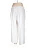 Susan Graver Solid Ivory Casual Pants Size L - photo 2