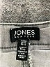 Jones New York Chevron-herringbone Gray Jeans Size 14 - photo 4