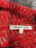 Helmut Lang Color Block Red Wool Pullover Sweater Size S - photo 7